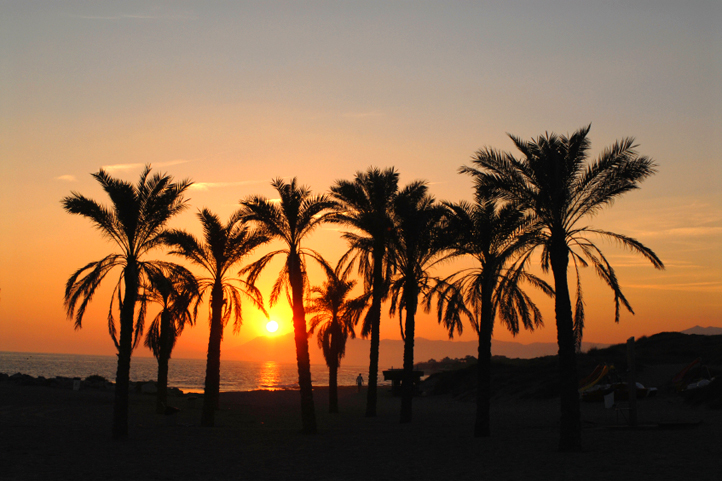 Malaga beach